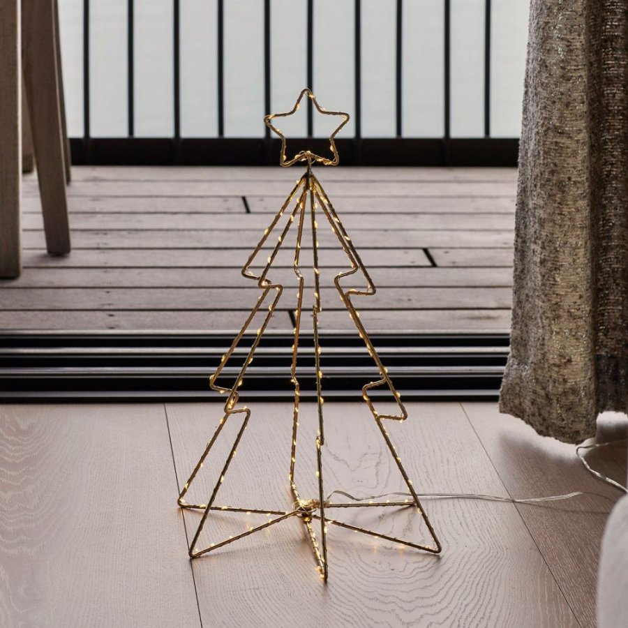 Sirius Esther Juletr� H45 cm, Guld
