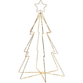 Sirius Esther Juletr� H45 cm, Guld