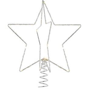 Sirius Christina Juletræstop H25 cm, Sølv