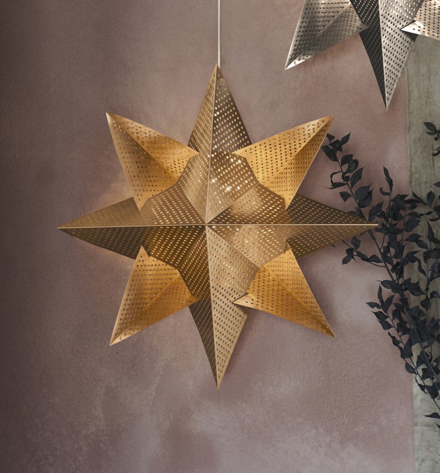 Sirius Lene Weihnachtsstern 33 cm, Gold