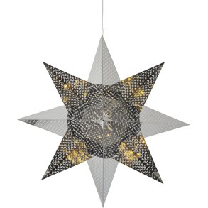 Sirius Lene Julestjerne 33 cm, Slv