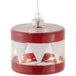 Sirius Elly Lysdekoration Tromme �7 cm, R�d