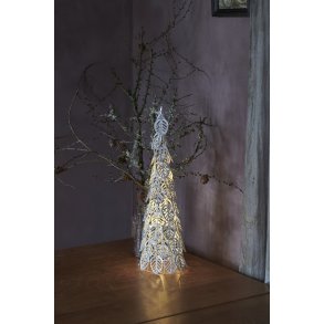 Sirius Kirstine Juletræ H53,5 cm, Sølv