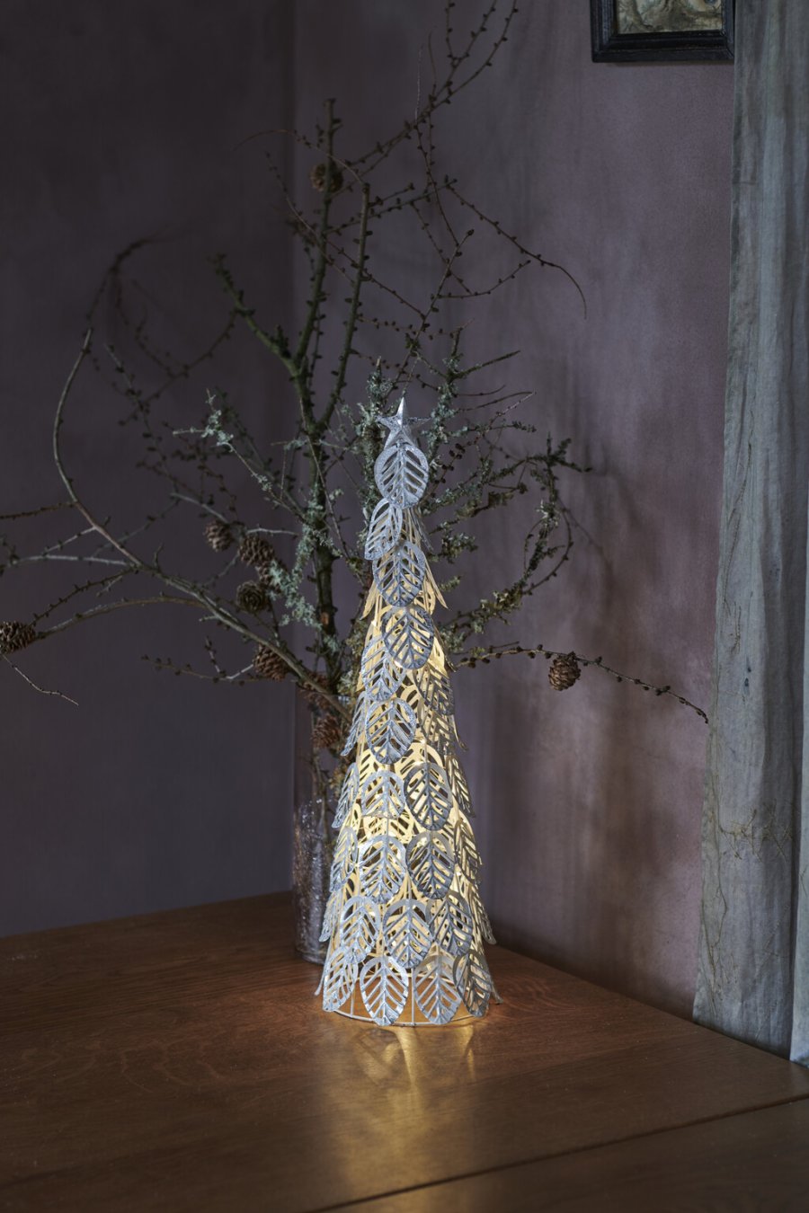 Sirius Kirstine Weihnachtsbaum H53,5 cm, Silber