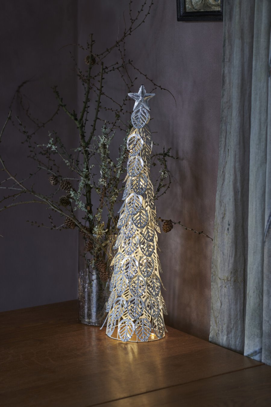 Sirius Kirstine Weihnachtsbaum H63,5 cm, Silber