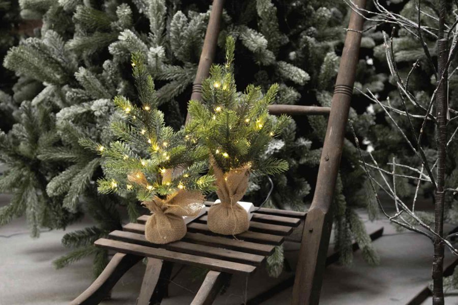 Sirius Bella Weihnachtsbaum LED H30 cm, Grn