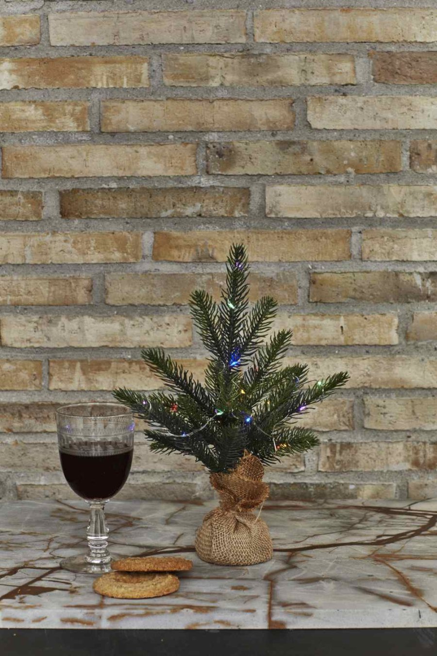 Sirius Bella Weihnachtsbaum LED H30 cm, Grn/Mehrfarbig