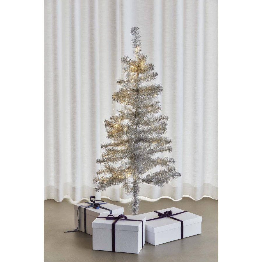 Sirius Happy Weihnachtsbaum LED H120 cm, Silber