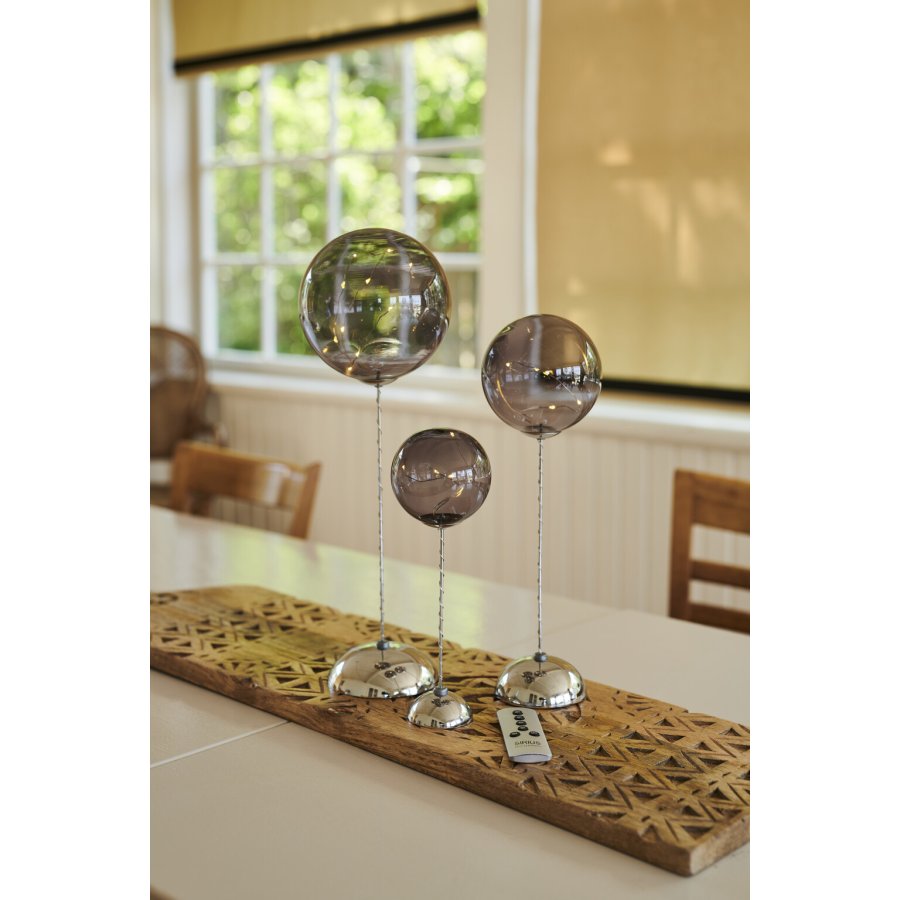 Sirius Trio Pure Magnum Glasdekoration 3 stk, Gr