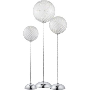 Sirius Trio Mega Wave Glasdekoration 3 stk, Wave