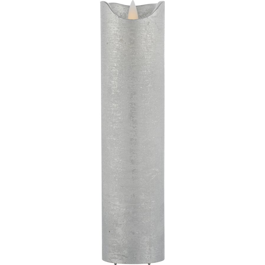 Sirius Sara Exclusive Blockkerze H20 cm, Silber