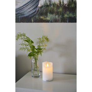 Sirius Sara Bloklys LED Genopladelig H12,5 cm, Hvid