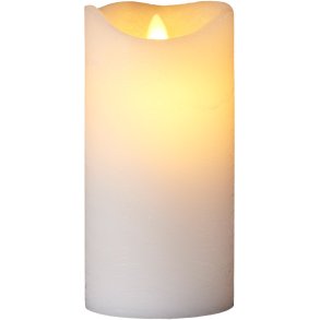 Sirius Sara Bloklys LED Genopladelig H15 cm, Hvid