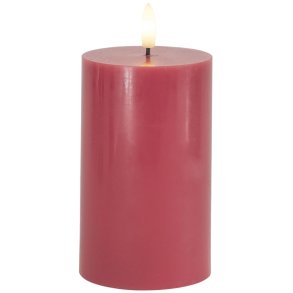 Sirius Sille Bloklys LED 7,5/H12,5 cm, Rose Plum