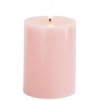 Sirius Sille Bloklys LED 7,5/H10 cm, Light Pink