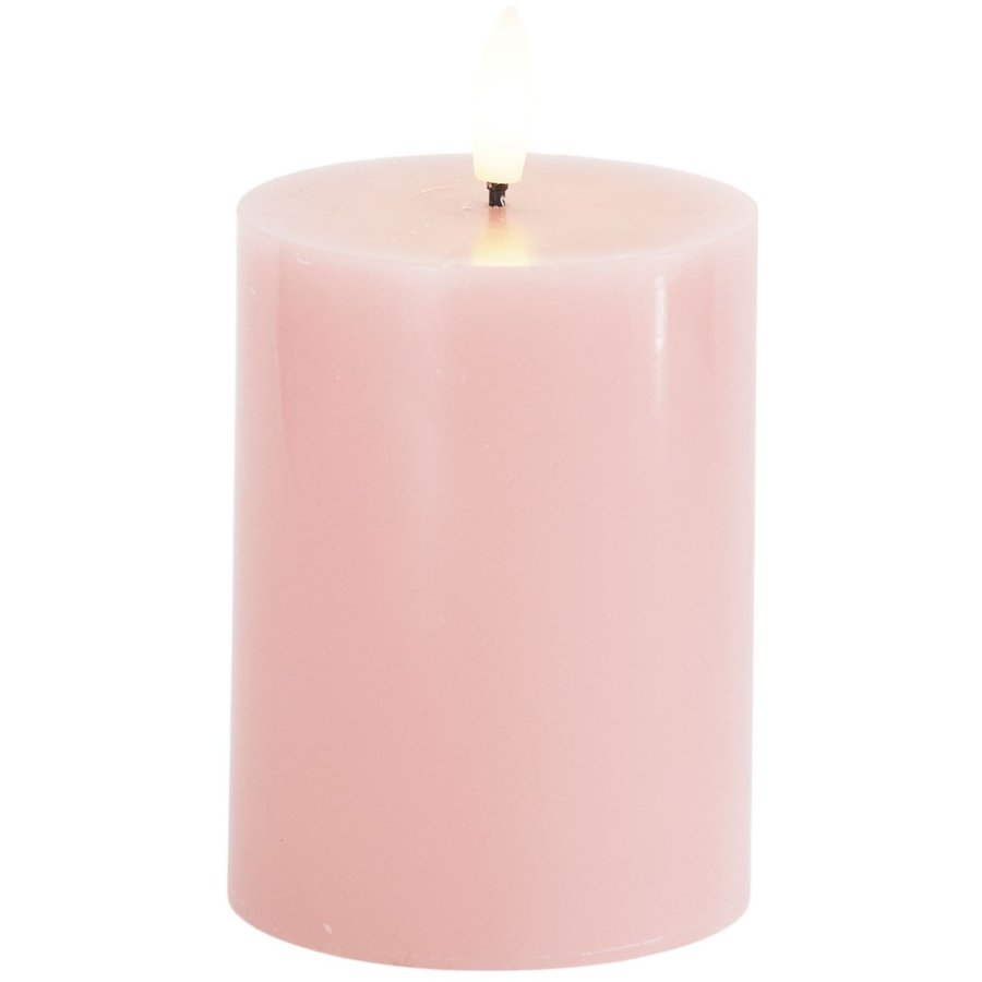 Sirius Sille Bloklys LED 7,5/H10 cm, Light Pink