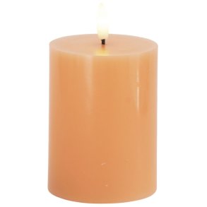 Sirius Sille Bloklys LED Ø7,5/H10 cm, Peach