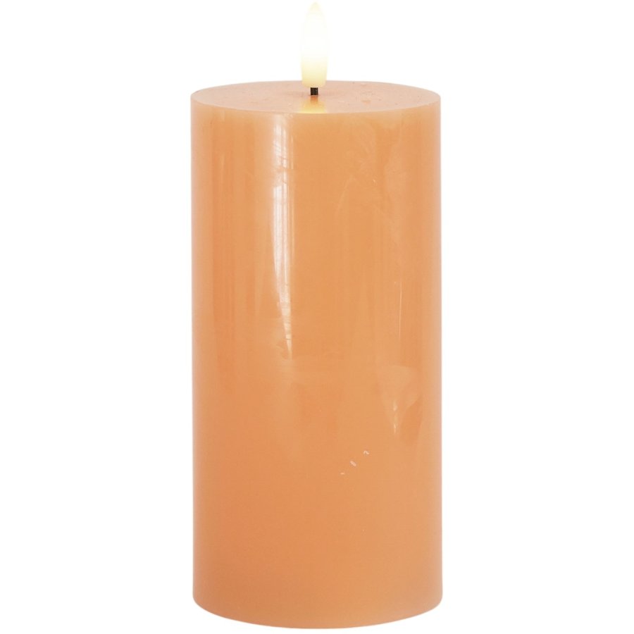 Sirius Sille Bloklys LED 7,5/H15 cm, Peach
