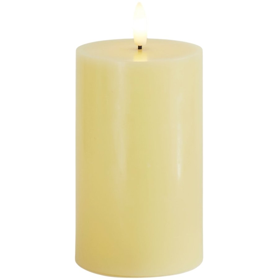 Sirius Sille Bloklys LED 7,5/H12,5 cm, Pale Yellow