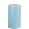 Sirius Sille Bloklys LED 7,5/H12,5 cm, Blue Sky