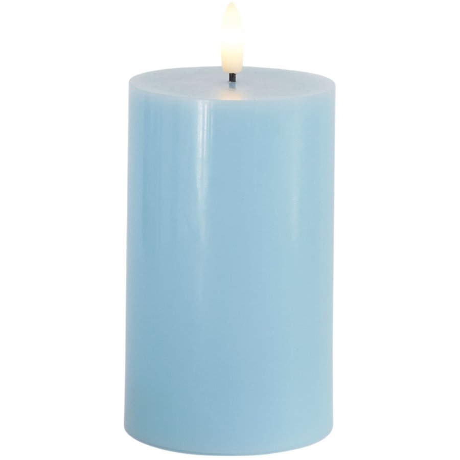 Sirius Sille Bloklys LED 7,5/H12,5 cm, Blue Sky
