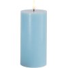 Sirius Sille Bloklys LED 7,5/H15 cm, Blue Sky