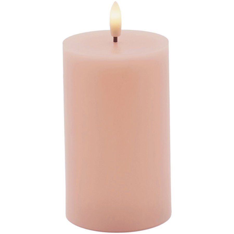 Sirius Sille Bloklys LED �7,5/H12,5 cm, St�vet Fersken