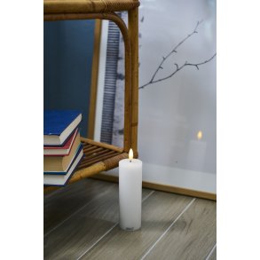 Sirius Sille Bloklys Genopladelig LED H15 cm, Hvid
