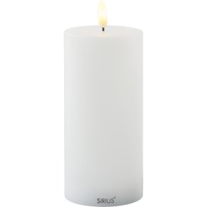 Sirius Sille Bloklys LED Genopladelig H15 cm, Hvid
