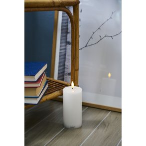Sirius Sille Bloklys LED Genopladelig H15 cm, Hvid