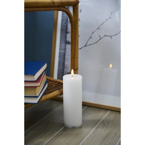 Sirius Sille Bloklys LED Genopladelig H20 cm, Hvid