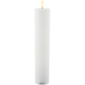 Sirius Sille Exclusive Bloklys LED H25 cm, Hvid