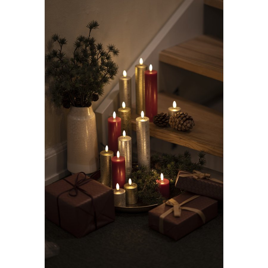 Sirius Sille Bloklys H15 cm, Guld