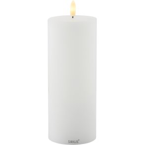 Sirius Sille Bloklys LED Udendrs H20 cm, Hvid