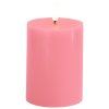 Sirius Sille Bloklys LED 7,5/H10 cm, Old Rose