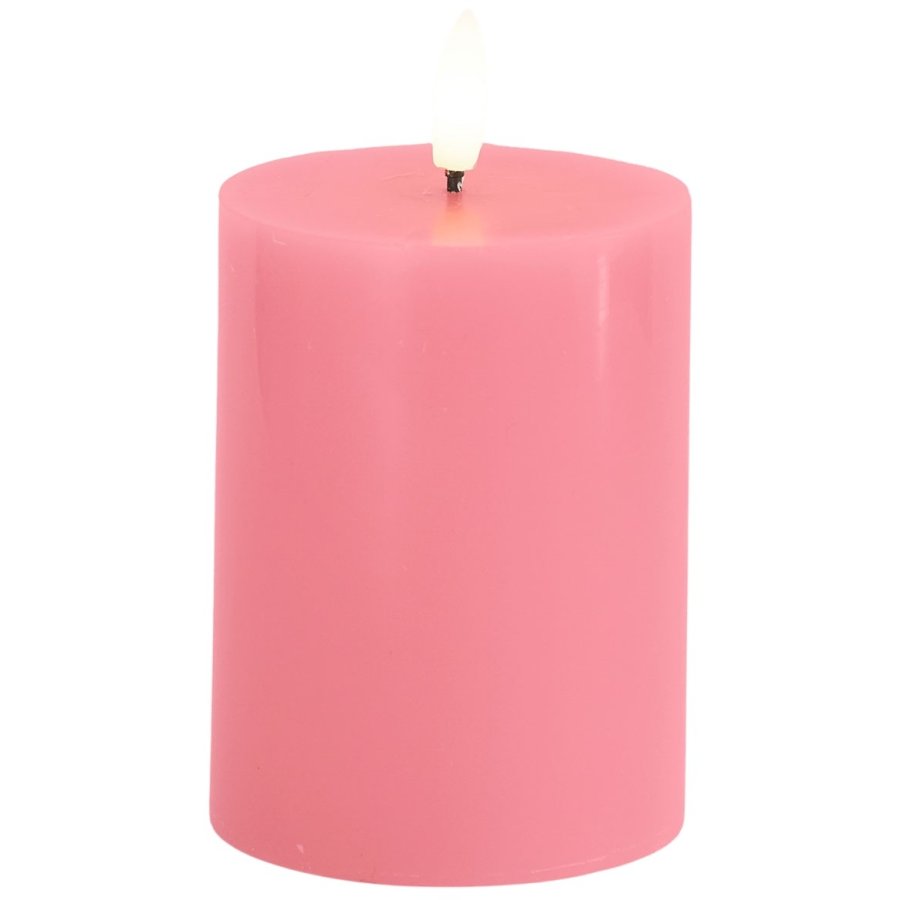 Sirius Sille Bloklys LED 7,5/H10 cm, Old Rose