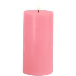 Sirius Sille Bloklys LED Ø7,5/H15 cm, Old Rose