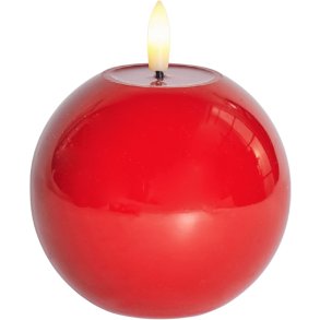 Sirius Sille Bolkaars LED 9/H10 cm, Rood