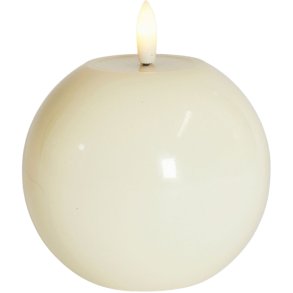 Sirius Sille Bolkaars LED 9/H10 cm, Ivory