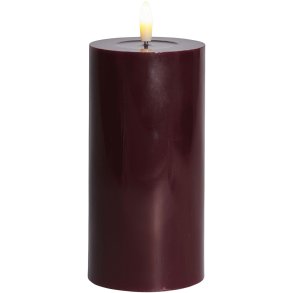Sirius Sille Stompkaars LED 7,5/H15 cm, Bordeaux