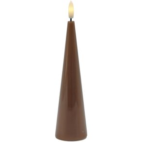 Sirius Sille Keglelys LED �4,8/H17 cm, Toffee