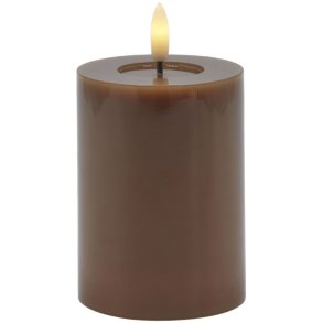 Sirius Sille Bloklys LED �7,5/H10 cm, Toffee