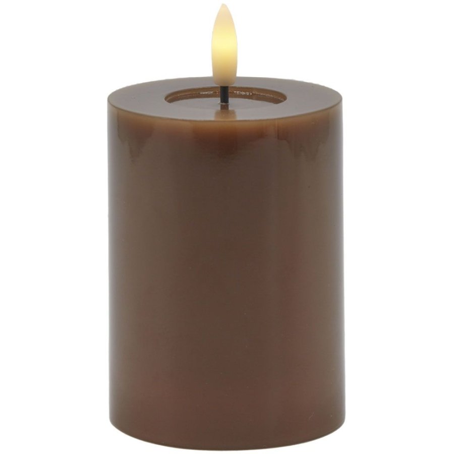 Sirius Sille Bloklys LED �7,5/H10 cm, Toffee