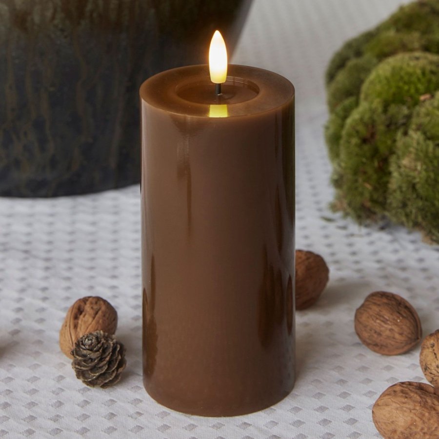 Sirius Sille Stompkaars LED �7,5/H15 cm, Toffee