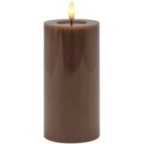 Sirius Sille Bloklys LED �7,5/H15 cm, Toffee