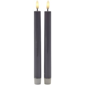 Sirius Sille Kronelys LED �2/H24,5 cm, Gr�