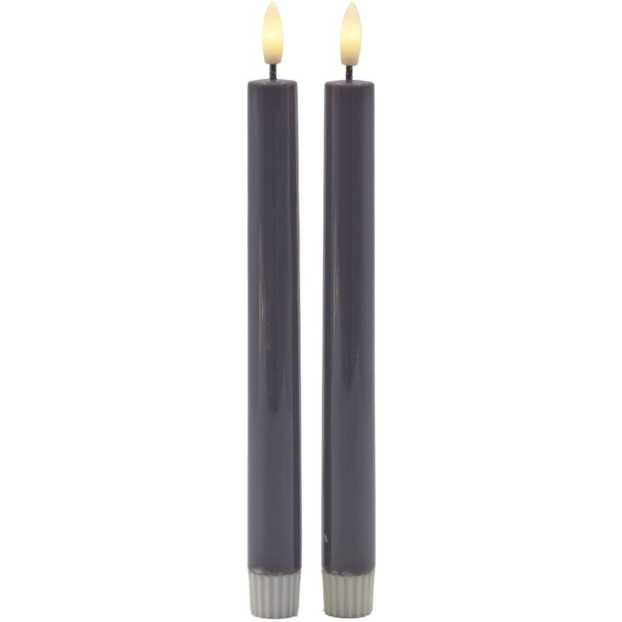 Sirius Sille Kronelys LED �2/H24,5 cm, Gr�