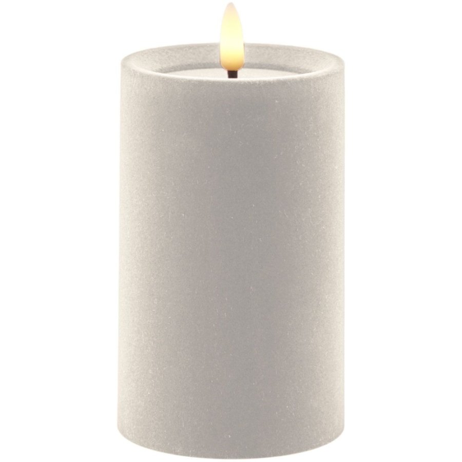 Sirius Sille Bloklys LED �7,5/H10 cm, Velour/Irory
