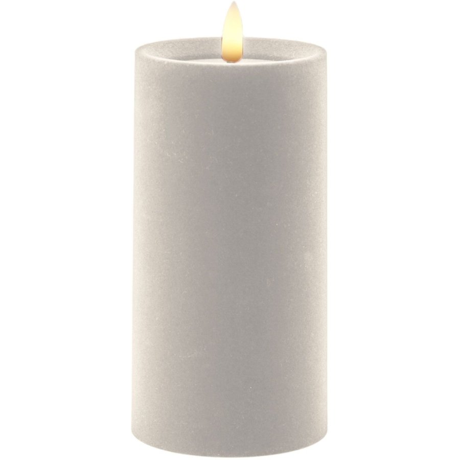Sirius Sille Bloklys LED �7,5/H15 cm, Velour/Irory