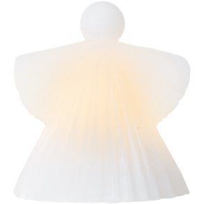 Sirius Asta Lysdekoration Engel H12,5 cm, Hvid